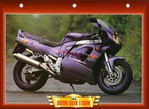 Fiche moto suzuki gsx - fiche, 1100